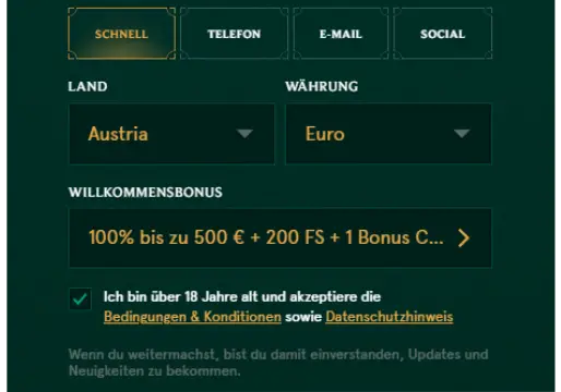 Casinia casino Österreich